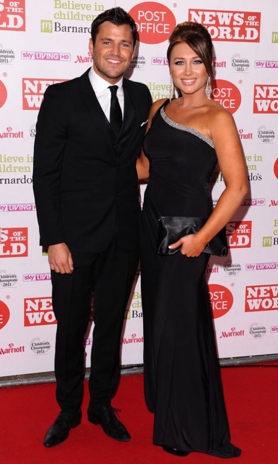 Mark Wright And Lauren Goodger At The Children's Champions Awards 2011