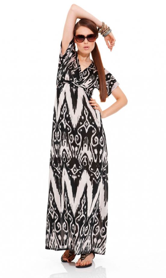 Dramatic Printed Maxi By Matalan For Spring/Summer 2011