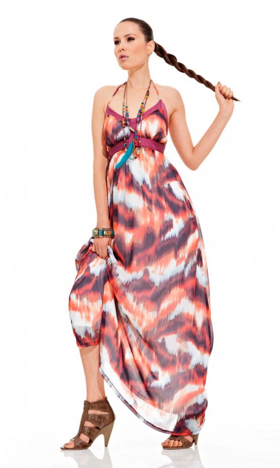 Printed Maxi Dress By Matalan For Spring/Summer 2011