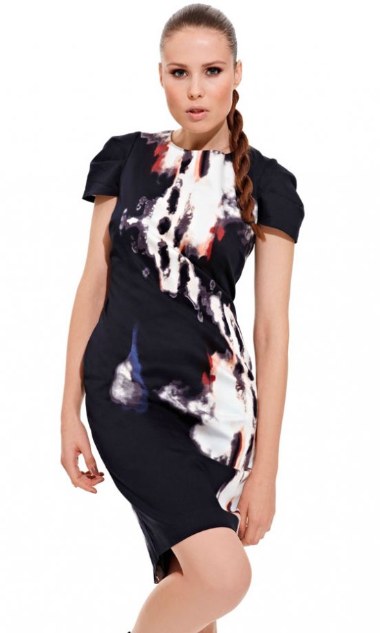 We Love This Futuristic Print Dress By Matalan