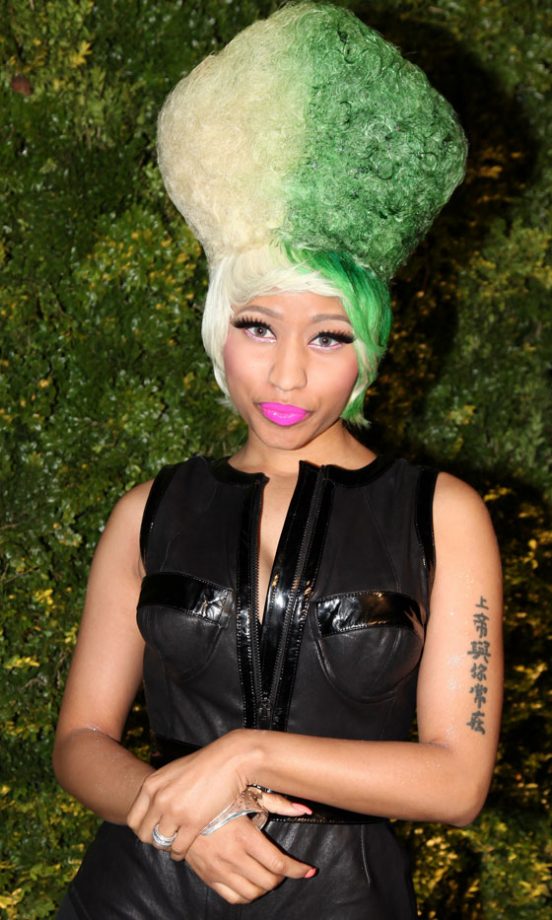 Nicki Minaj At The Green Auction: A Bid To Save The Earth In New York, 2011