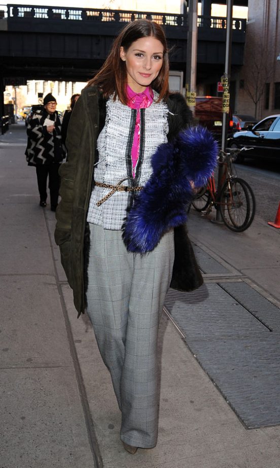 Olivia Palermo Does Off Duty Glam Out And About In New York Wearing Another Impressive Uber-Polished Outfit, 2011