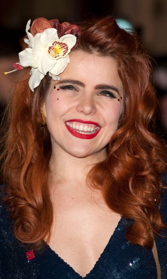 Paloma Faith Wearing A Floral Hair Accessory At The Prince's Trust Rock Gala, 2010