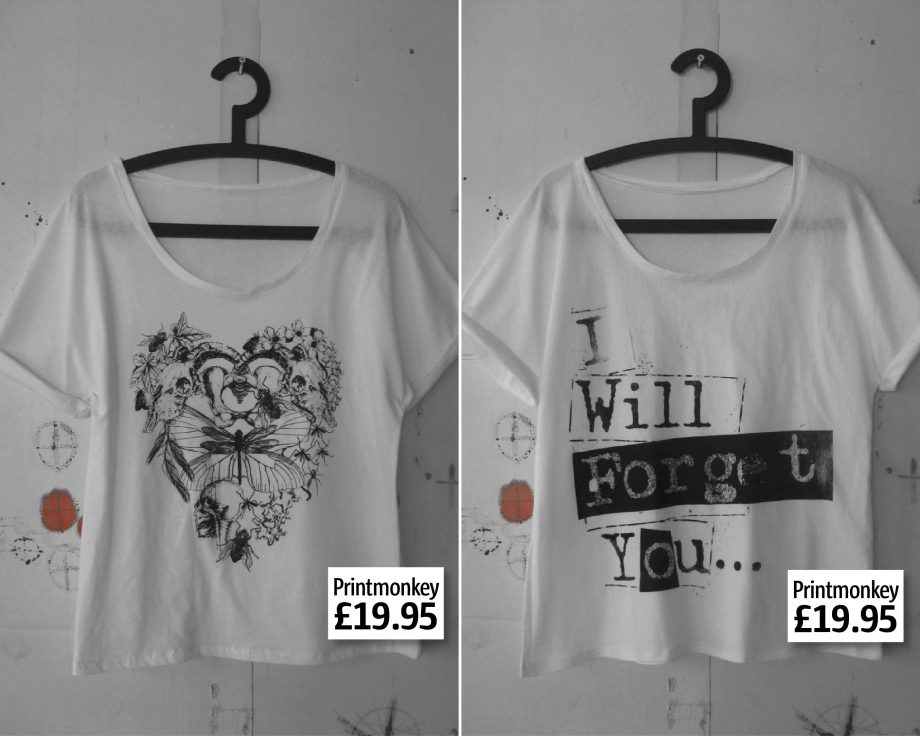 Get 20% off t-shirts at t-shirt brand Printmonkey with high street magazine LOOK