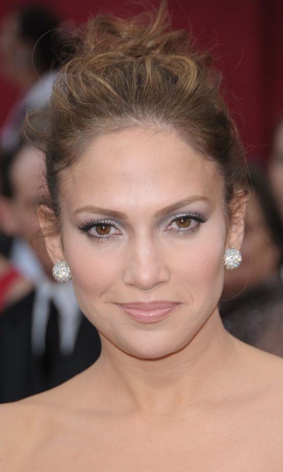 Jennifer Lopez Does Red Carpet Glamour With A Sophisticated Updo Hairstyle, 2010