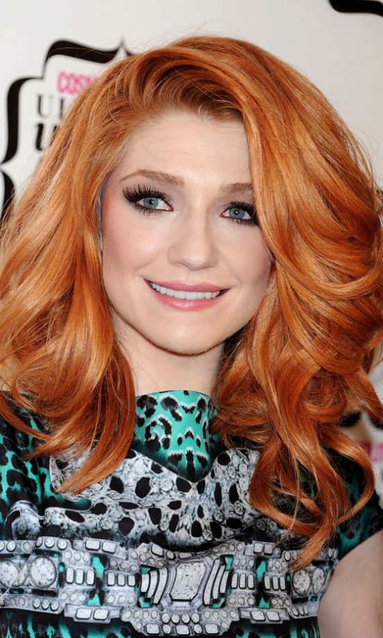 Redhead Nicola Roberts Is The Perfect Example Of Flawless Skin And Statement Hair, 2010