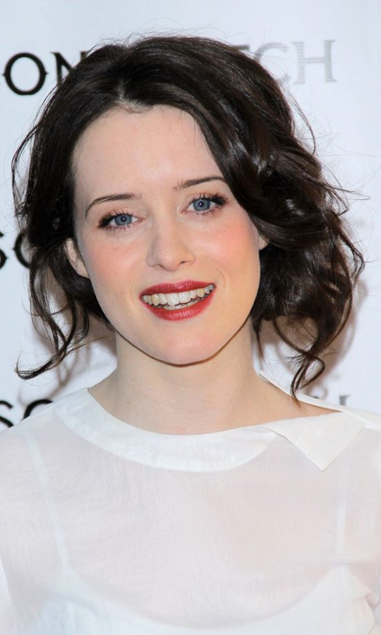 Claire Foy's Berry Red Lip Is The Perfect Compliment To Her Dark Hair And Fair Skin, 2011