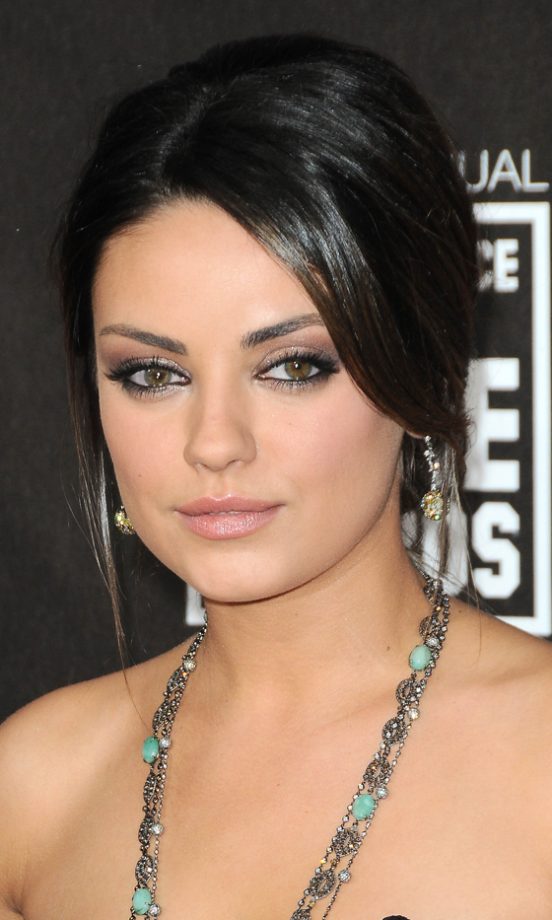 Style Crush Mila Kunis Keeps Her Look Dramatic With A Smokey Eye And Strong Brows , 2011
