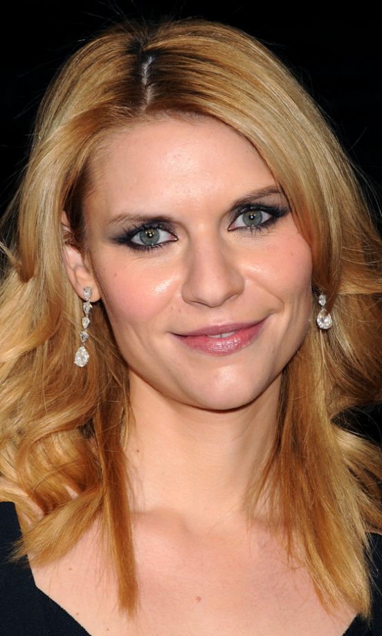 Claire Danes Adds Instant Glamour To Her Look With Dramatic Eye Make-Up, 2011