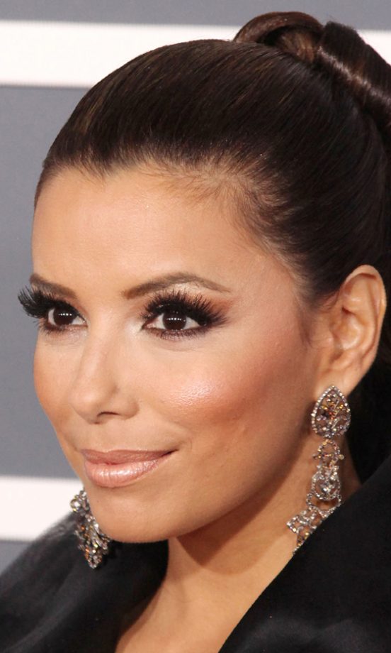 Eva Longoria Layers Up Her Trademark Lashes, 2011