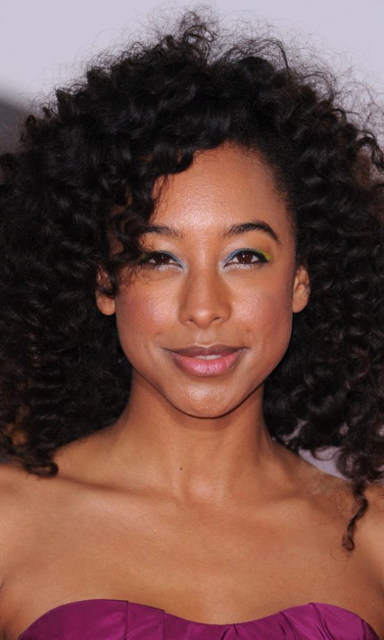 Corinne Bailey Rae Goes For A Colourful Make-Up Look, 2011