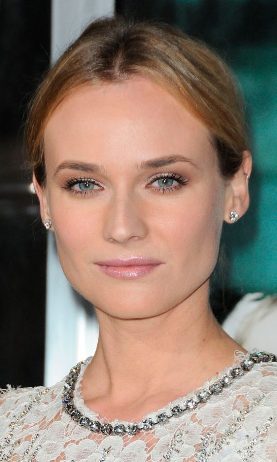 Diane Kruger's Neutral Pink Lip Is Perfect For A Sophisticated Make-Up Routine, 2011