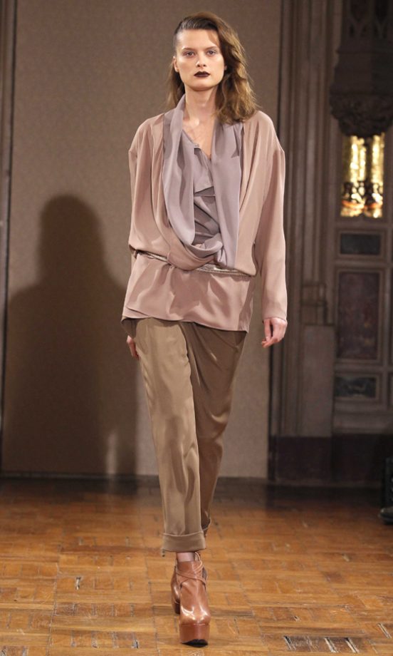 Anne Valerie Hash AW11 At Paris Fashion Week