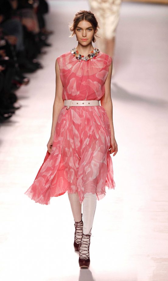 Nina Ricci AW11 At Paris Fashion Week