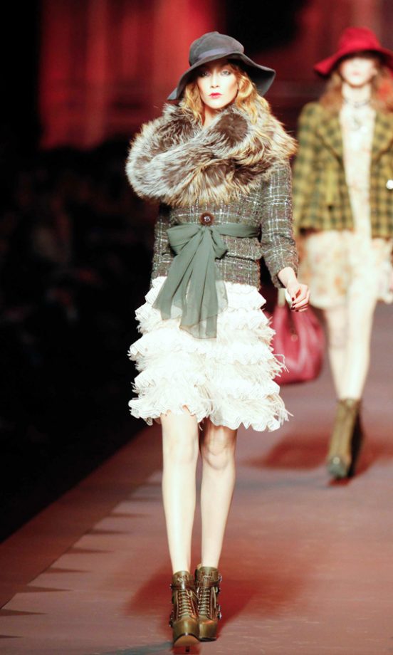 Christian Dior AW11 At Paris Fashion Week