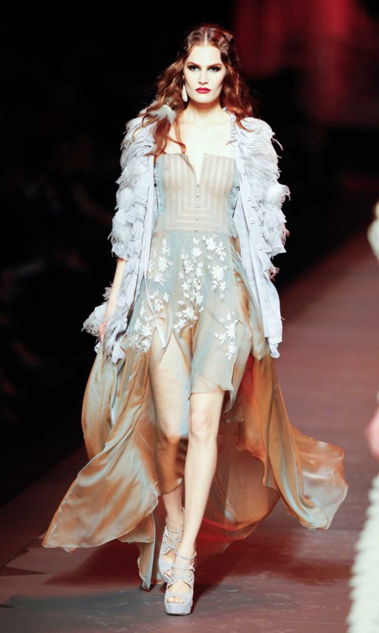 Christian Dior AW11 At Paris Fashion Week