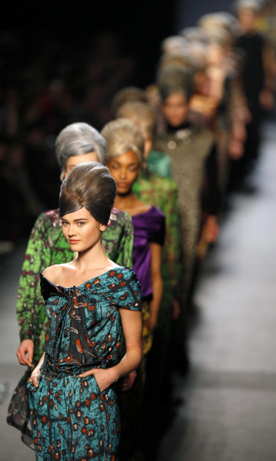 Jean Paul Gaultier AW11 At Paris Fashion Week
