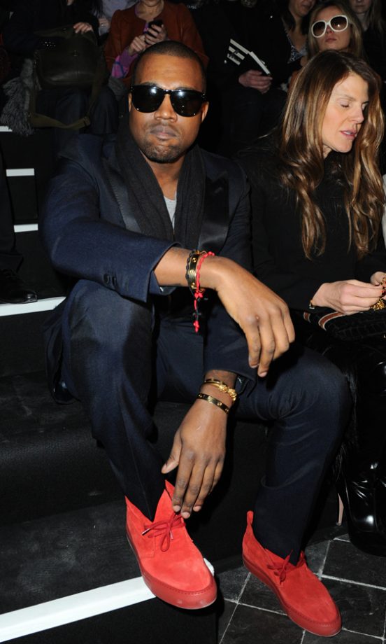 Kanye West At The Autumn/Winter 2011 Sonia Rykiel Show During Paris Fashion Week