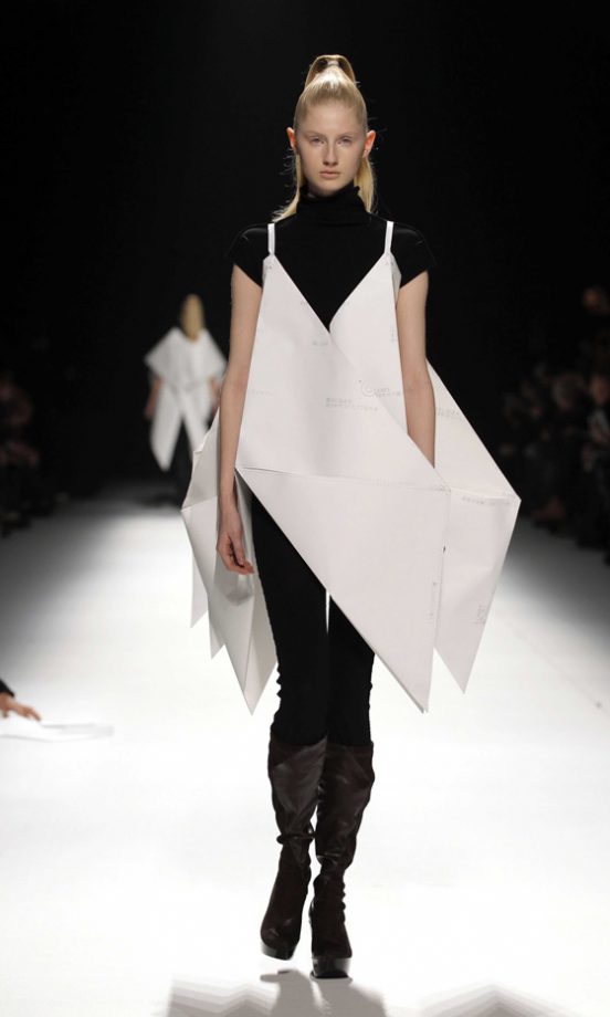 Issey Miyake AW11 At Paris Fashion Week