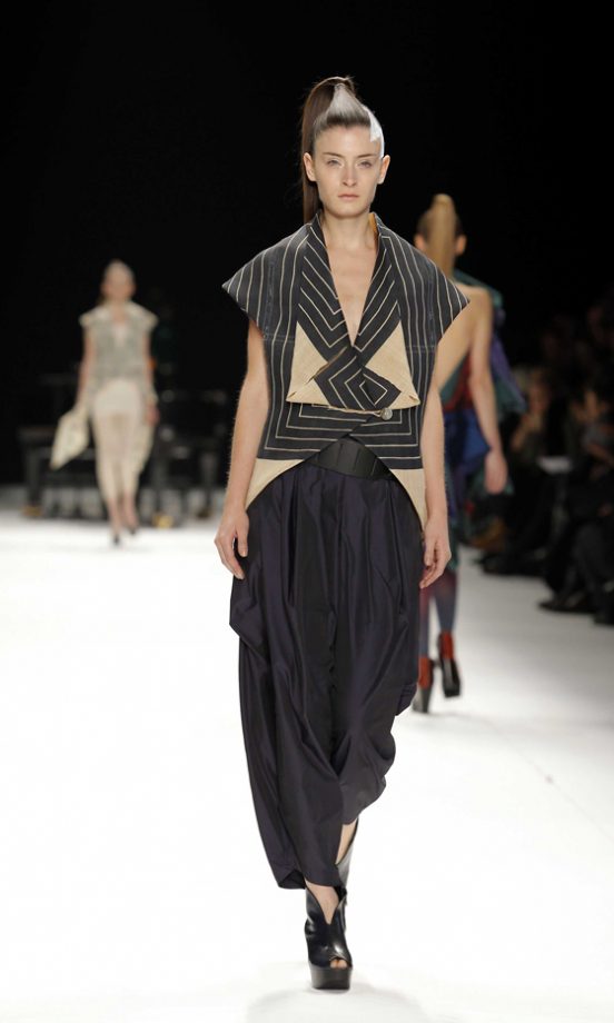 Issey Miyake AW11 At Paris Fashion Week
