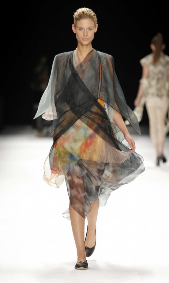 Issey Miyake AW11 At Paris Fashion Week