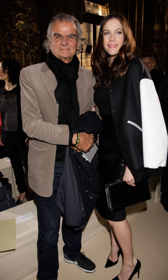 Liv Tyler Works The Americana Trend In An Oversized Baseball Jacket At Paris Fashion Week,2011