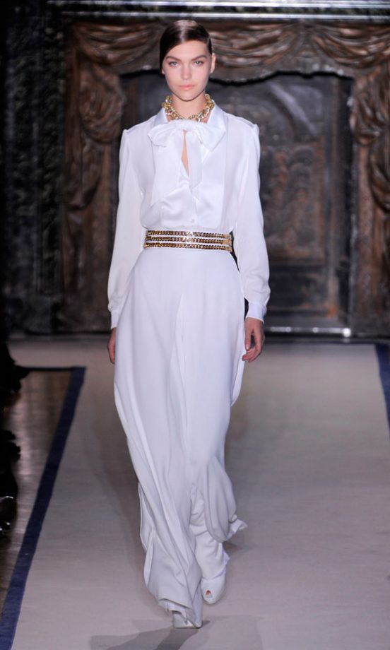 Yves Saint Lauren AW11 At Paris Fashion Week, 2011