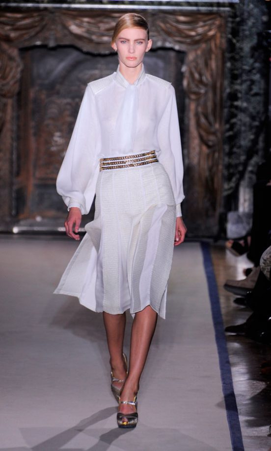 Yves Saint Lauren AW11 At Paris Fashion Week, 2011