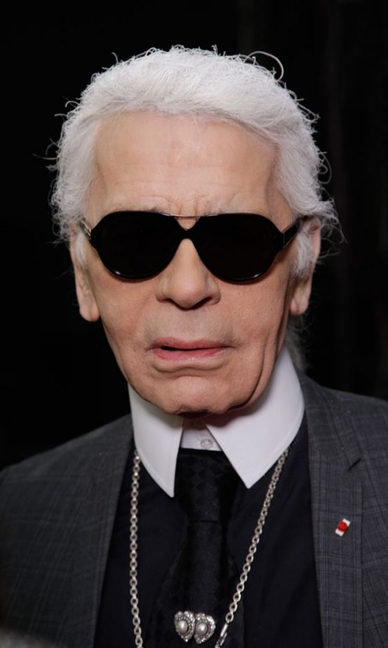 Karl Lagerfeld At Chanel AW11 At Paris Fashion Week, 2011
