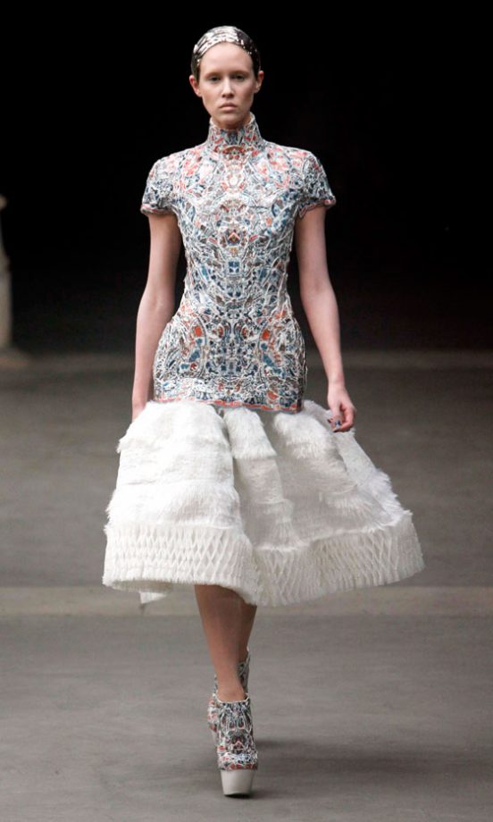 Alexander McQueen AW11 At Paris Fashion Week, 2011