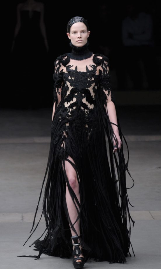 Alexander McQueen AW11 At Paris Fashion Week, 2011