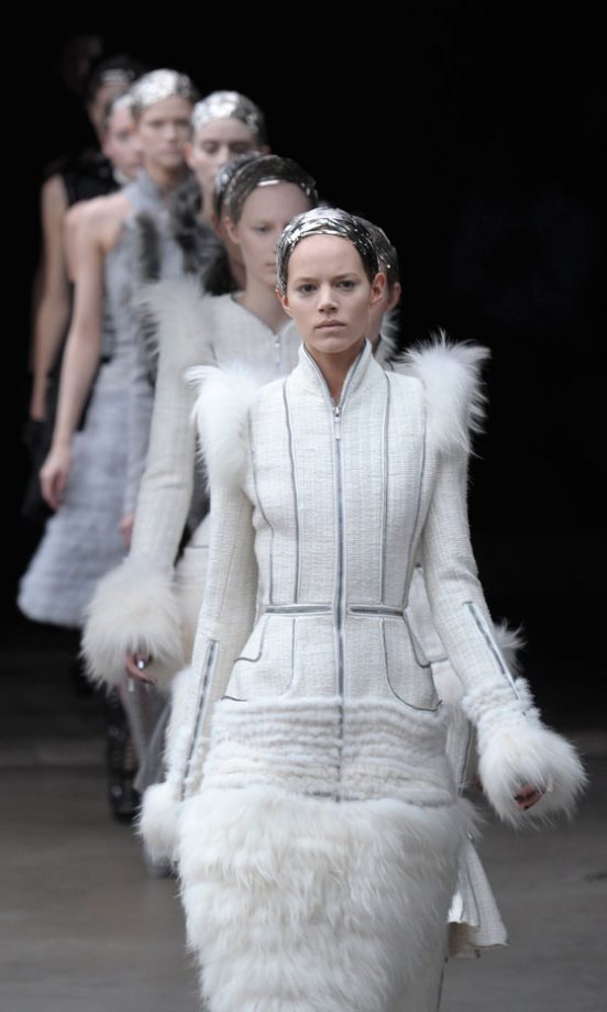 Alexander McQueen AW11 At Paris Fashion Week, 2011