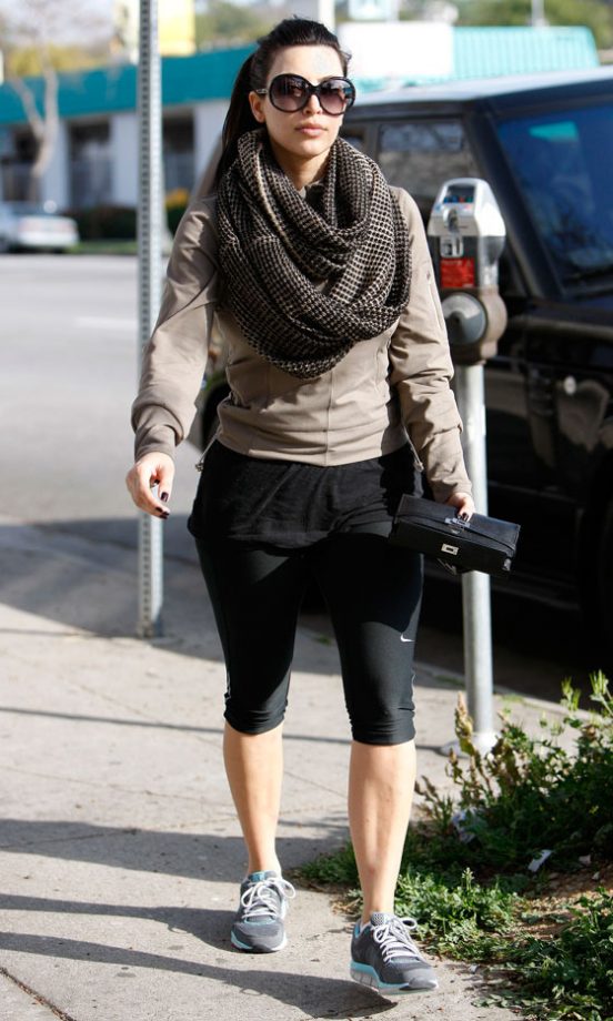 Kim Kardashian Hits The Gym In Style, 2011