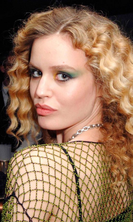 Georgia May Jagger Rocks Bright Eyeshadow For A Disco Glam Make Up Look, 2011