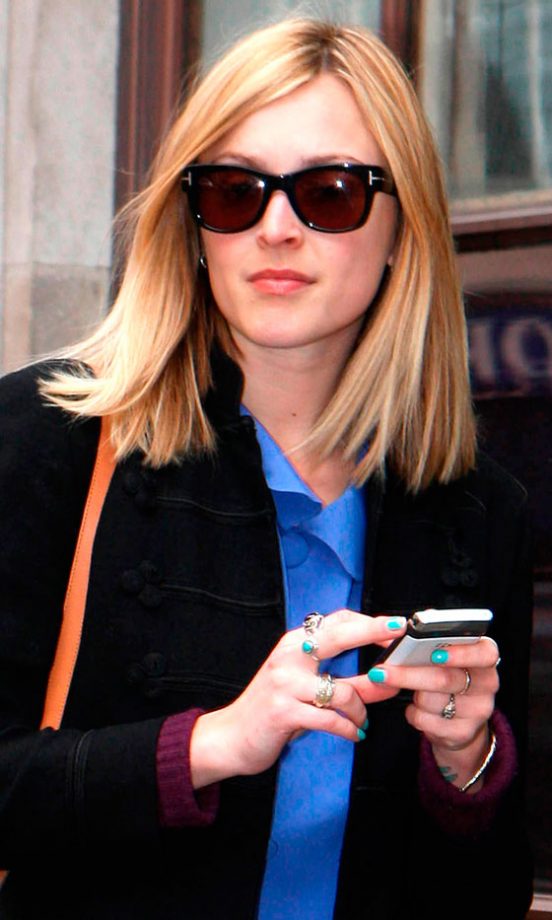 Fearne Cotton's Blunt Bobbed Hairstyle Adds To Her Effortless Rock Chick Style, 2011