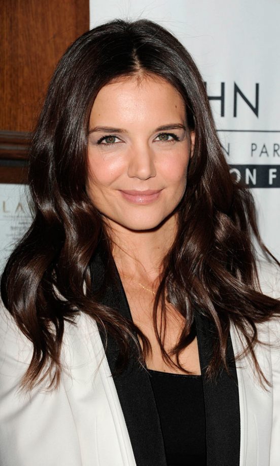 We Are Having Serious Hair Envy Over Katie Holmes' High-Shine Wavy Hairstyle, 2011