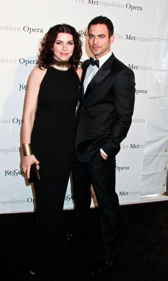 Julianna Margulies And Husband At The New York Premiere Of Le Comte Ory At The Metropolitan Opera, 2011