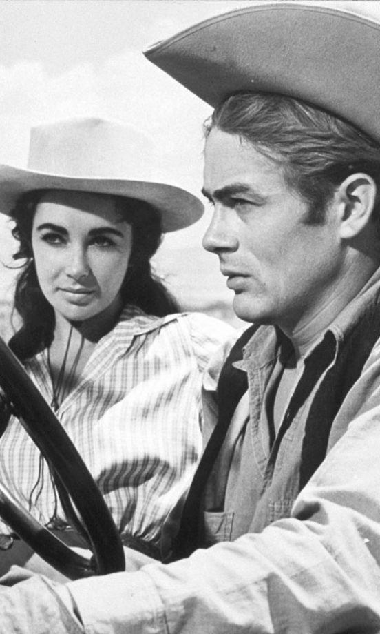 Elizabeth Taylor And James Dean In 'Giant', 1951