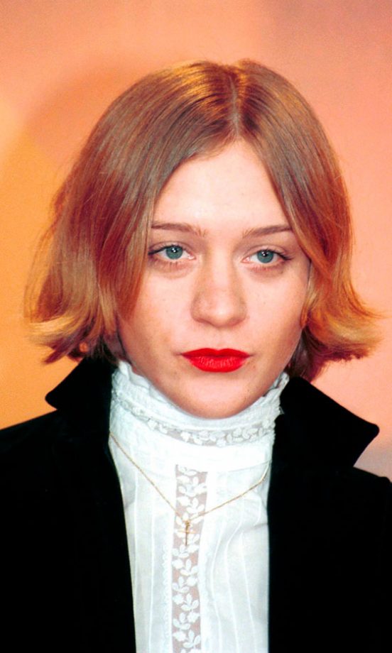 Chloë Sevigny's Red Lipstick Is One Of Her Trademark Make Up Looks, February 2000