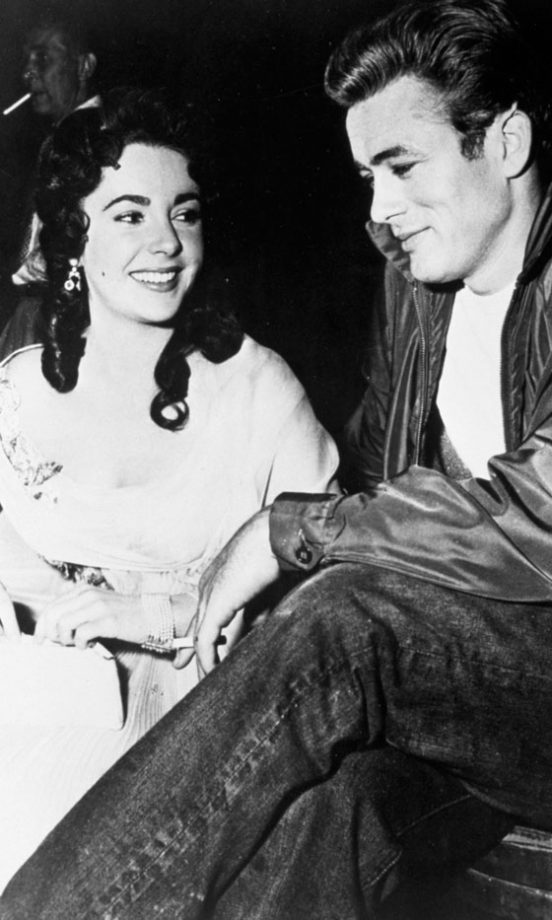 Elizabeth Taylor And James Dean, 1951