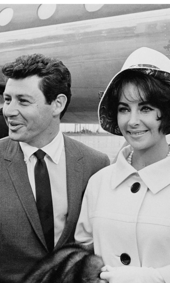 Elizabeth Taylor And 4th Husband Eddie Fisher, 1961