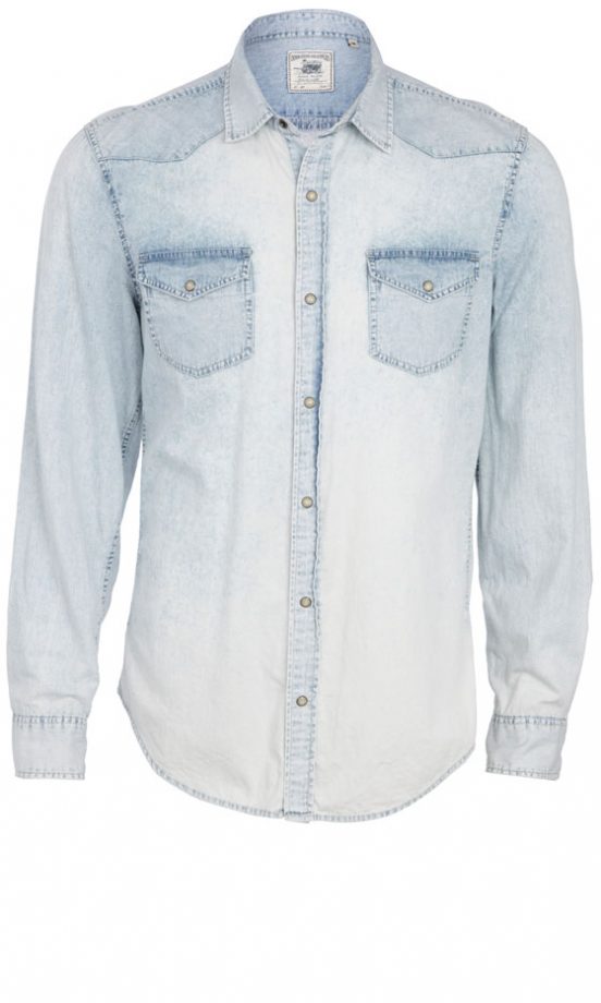 River Island Denim Shirt, £32.99 (In Stores Only)