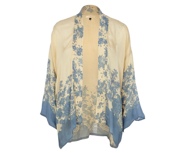 LOOK loves River Island's floral kimono jacket - add it to your wardrobe for a Nicole Richie boho vibe.