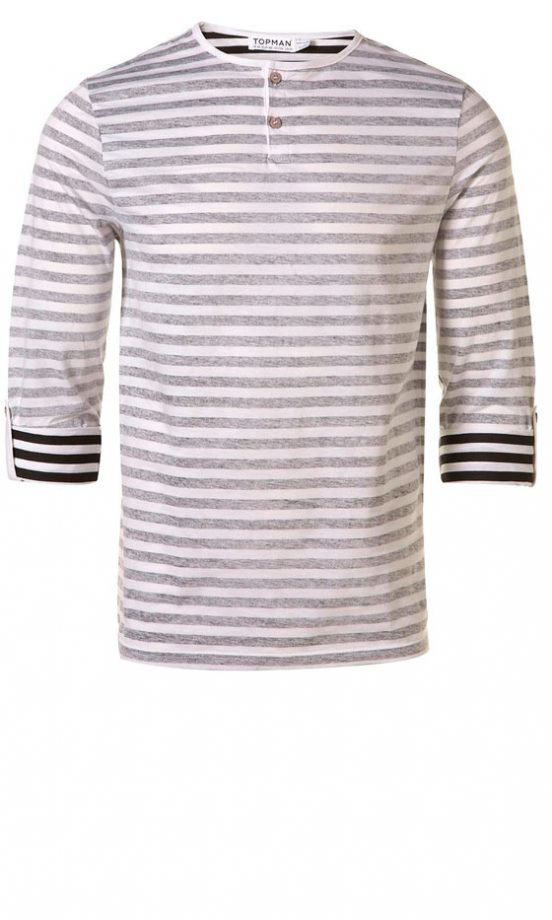 Topman Striped Tee (In Stores Only)