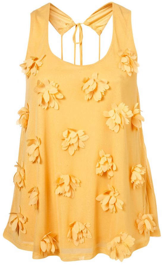 Topshop Flower Applique Top, £30