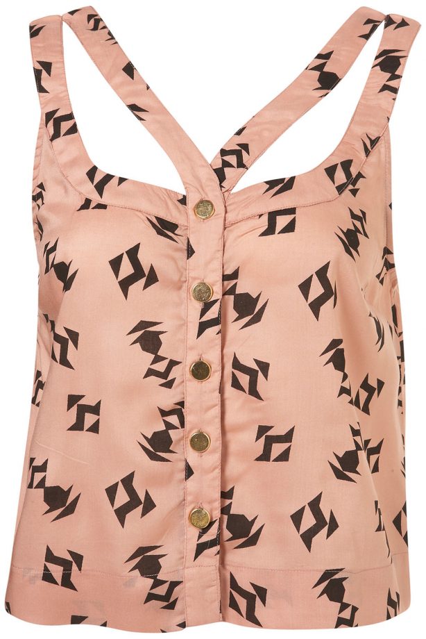 Topshop Printed Suntop, £25