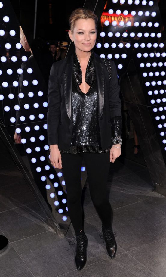 Kate Moss At The W Hotel Opening Party In London, 2011