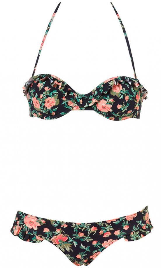 Topshop Vintage Floral Bikini, £28