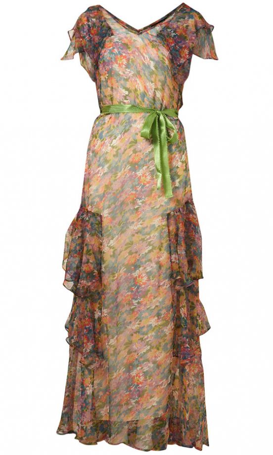 Topshop Limited Edition Printed Maxi Dress, £150