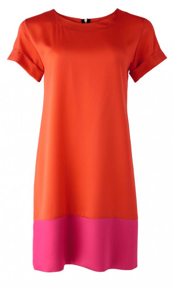 New Look Colourblock Shift Dress, £26.99